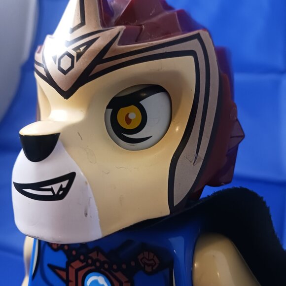 Lego Legends of Chima Laval Blue Minifigure Kids Bedroom Digital Alarm Clock 9" - Picture 9 of 10